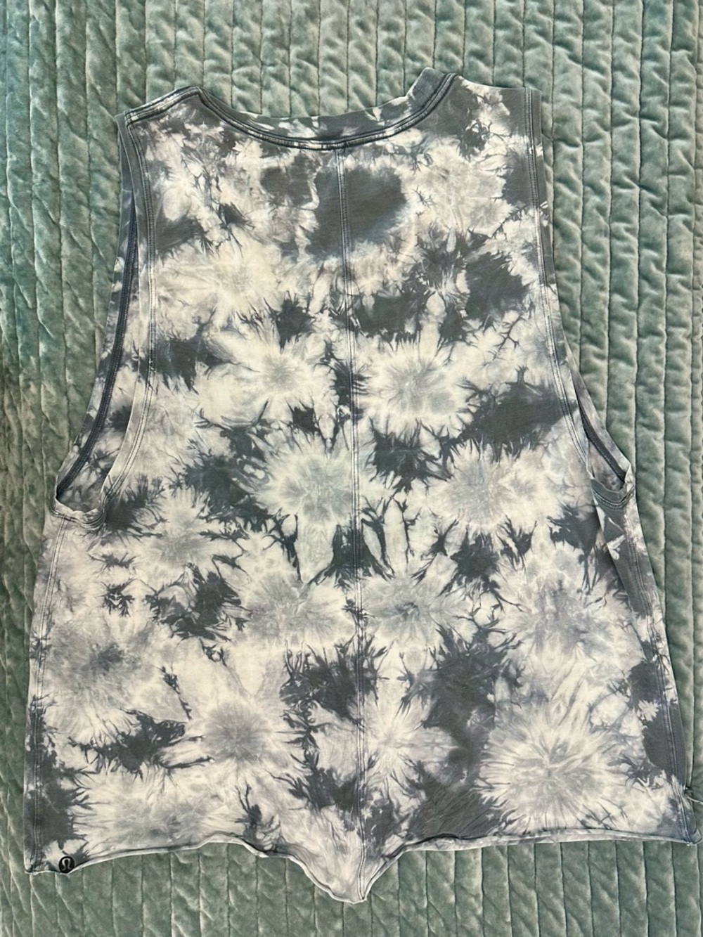 lululemon athletica Tie-Dye Tank Top - Gray & White